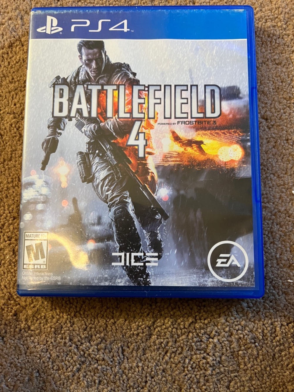 Battlefield 4 (PS4) - Black & Blue Cover